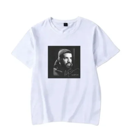 Drake Graphic T-Shirt Pink